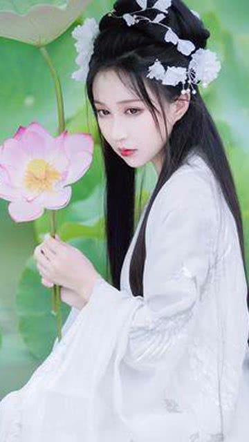 荷花写真成人汉服视频,荷花写真中的古典美-第1张图片-丝瓜视频成人